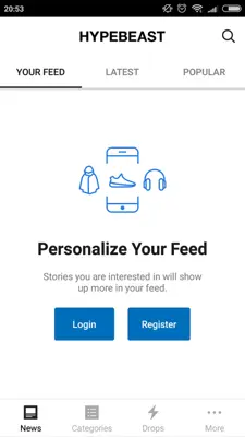 HYPEBEAST android App screenshot 9